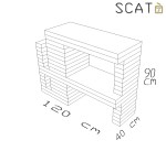 modulo B mobile in cartone alveolare modulo B mobile in cartone alveolare