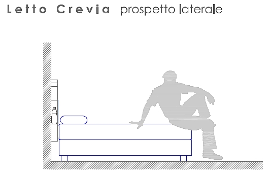 Testiera CLELIA, prospetto laterale