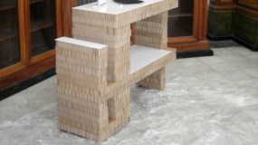 Modello B, consolle porta riviste